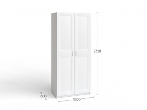 2.06.01.050.4 МАКС шкаф 2 двери 100х61х233 серый RU в Чайковском - chaykovskiy.ok-mebel.com | фото 4
