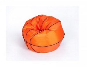 Кресло-мешок Баскетбольный мяч большой оранжево-черное в Чайковском - chaykovskiy.ok-mebel.com | фото 3