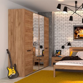 АФИНА А11а Шкаф для одежды (крафт) в Чайковском - chaykovskiy.ok-mebel.com | фото 2