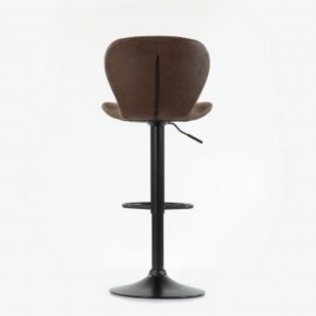 Барный стул Barneo N-86 Time / Black / VPU Brown Vintage коричневый винтаж PK970-18 в Чайковском - chaykovskiy.ok-mebel.com | фото 2