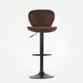 Барный стул Barneo N-86 Time / Black / VPU Brown Vintage коричневый винтаж PK970-18 в Чайковском - chaykovskiy.ok-mebel.com | фото 3