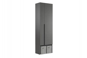 БАСКО Шкаф двухдверный L600 (графит) в Чайковском - chaykovskiy.ok-mebel.com | фото
