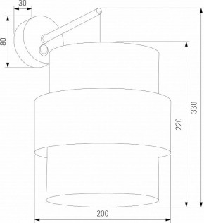 Бра TK Lighting Calisto 5400 Calisto в Чайковском - chaykovskiy.ok-mebel.com | фото 3