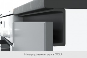 БЬЯНКА Кухонный гарнитур 1,6 белый/лиственница охотская/смоки софт в Чайковском - chaykovskiy.ok-mebel.com | фото 3