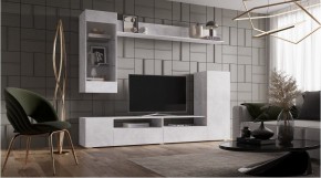 ДАЛЛАС Гостиная (модульная) цемент светлый в Чайковском - chaykovskiy.ok-mebel.com | фото
