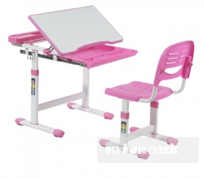 Комплект парта + стул трансформеры Cantare Pink в Чайковском - chaykovskiy.ok-mebel.com | фото