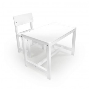 Детский растущий комплект стол и стул Я САМ "Лофт" (Белый, Белый) в Чайковском - chaykovskiy.ok-mebel.com | фото
