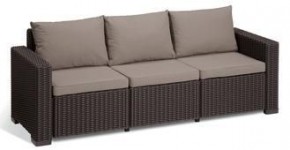 Диван Калифорния 3-х местный (California 3 Sofa), коричневый в Чайковском - chaykovskiy.ok-mebel.com | фото 2