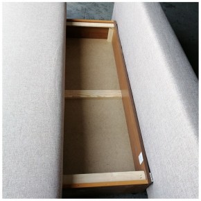 Диван-кровать Комфорт без подлокотников BALTIC AZURE (2 подушки) в Чайковском - chaykovskiy.ok-mebel.com | фото 6
