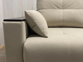 Диван угловой Комфорт-3 (НПБ+МДФ) велюр Luma 01 в Чайковском - chaykovskiy.ok-mebel.com | фото 3
