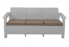 Диван Yalta Premium Sofa 3 Set (Ялта) белый (+подушки под спину) в Чайковском - chaykovskiy.ok-mebel.com | фото 2