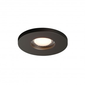 DK2036-BK Встраиваемый светильник влагозащ., IP 44, до 15 Вт, GU10, LED, черный, алюминий в Чайковском - chaykovskiy.ok-mebel.com | фото 3