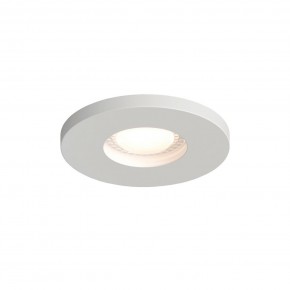 DK2036-WH Встраиваемый светильник влагозащ., IP 44, до 15 Вт, GU10, LED, белый, алюминий в Чайковском - chaykovskiy.ok-mebel.com | фото 3