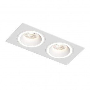 DK2062-WH Встраиваемый светильник, IP 20, до 15 Вт, GU10, LED, белый, алюминий в Чайковском - chaykovskiy.ok-mebel.com | фото