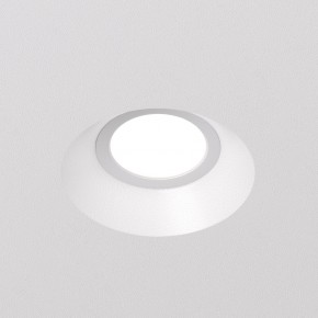 DK2081-WH Встраиваемый точечный светильник для натяжных ПВХ потолков INVIZ, IP 20, до 9 Вт, GU10, LED, белый, ABS-пластик в Чайковском - chaykovskiy.ok-mebel.com | фото