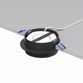 DK2090-BK Встраиваемый светильник FLAT, IP 20, до 15 Вт, GX53, LED, черный, алюминий в Чайковском - chaykovskiy.ok-mebel.com | фото 4