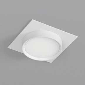 DK2091-WH Встраиваемый светильник FLAT, IP 20, до 15 Вт, GX53, LED, белый, алюминий в Чайковском - chaykovskiy.ok-mebel.com | фото 2