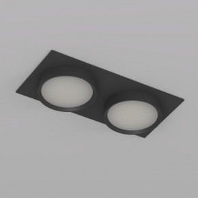 DK2092-BK Встраиваемый светильник FLAT, IP 20, до 15 Вт, GX53, LED, черный, алюминий в Чайковском - chaykovskiy.ok-mebel.com | фото 5