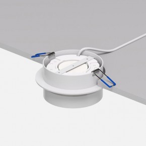 DK2100-WH Встраиваемый светильник NIKO, IP 20, до 15 Вт, GX53, LED, белый, акрил, алюминий в Чайковском - chaykovskiy.ok-mebel.com | фото 4