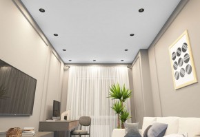 DK2120-BK Встраиваемый светильник, IP 20, 50 Вт, GU10, черный, алюминий в Чайковском - chaykovskiy.ok-mebel.com | фото 6