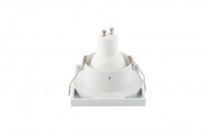 DK3014-WH Встраиваемый светильник влагозащ., IP 44, 50 Вт, GU10, белый, алюминий в Чайковском - chaykovskiy.ok-mebel.com | фото 5