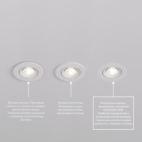 DK3020-WH Встраиваемый светильник, IP 20, 10 Вт, GU5.3, LED, белый, пластик в Чайковском - chaykovskiy.ok-mebel.com | фото 6