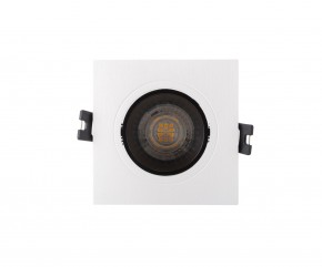 DK3021-WB Встраиваемый светильник, IP 20, 10 Вт, GU5.3, LED, белый/черный, пластик в Чайковском - chaykovskiy.ok-mebel.com | фото