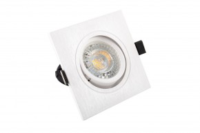 DK3021-WH Встраиваемый светильник, IP 20, 10 Вт, GU5.3, LED, белый, пластик в Чайковском - chaykovskiy.ok-mebel.com | фото