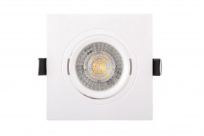 DK3021-WH Встраиваемый светильник, IP 20, 10 Вт, GU5.3, LED, белый, пластик в Чайковском - chaykovskiy.ok-mebel.com | фото 2