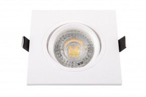 DK3021-WH Встраиваемый светильник, IP 20, 10 Вт, GU5.3, LED, белый, пластик в Чайковском - chaykovskiy.ok-mebel.com | фото 3