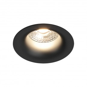 DK3024-BK Встраиваемый светильник, IP 20, 10 Вт, GU5.3, LED, черный, пластик в Чайковском - chaykovskiy.ok-mebel.com | фото