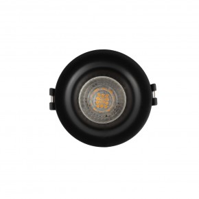 DK3024-BK Встраиваемый светильник, IP 20, 10 Вт, GU5.3, LED, черный, пластик в Чайковском - chaykovskiy.ok-mebel.com | фото 2