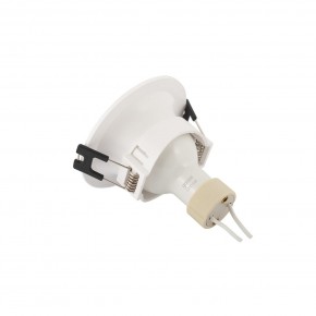 DK3024-WH Встраиваемый светильник, IP 20, 10 Вт, GU5.3, LED, белый, пластик в Чайковском - chaykovskiy.ok-mebel.com | фото 4