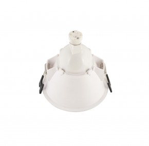 DK3026-WB Встраиваемый светильник, IP 20, 10 Вт, GU5.3, LED, белый/черный, пластик в Чайковском - chaykovskiy.ok-mebel.com | фото 4