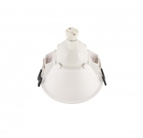 DK3026-WG Встраиваемый светильник, IP 20, 10 Вт, GU5.3, LED, белый/золотой, пластик в Чайковском - chaykovskiy.ok-mebel.com | фото 3