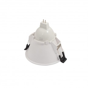 DK3026-WH Встраиваемый светильник, IP 20, 10 Вт, GU5.3, LED, белый, пластик в Чайковском - chaykovskiy.ok-mebel.com | фото 3