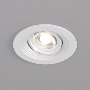 DK3029-WH Встраиваемый светильник, IP 20, 10 Вт, GU5.3, LED, белый, пластик в Чайковском - chaykovskiy.ok-mebel.com | фото