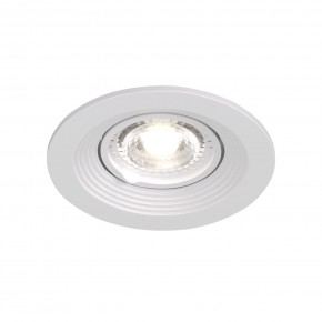DK3029-WH Встраиваемый светильник, IP 20, 10 Вт, GU5.3, LED, белый, пластик в Чайковском - chaykovskiy.ok-mebel.com | фото 7