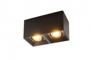 DK3035-BK Светильник накладной IP 20, 10 Вт, GU5.3, LED, черный, пластик в Чайковском - chaykovskiy.ok-mebel.com | фото