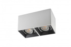 DK3035-WB Светильник накладной IP 20, 10 Вт, GU5.3, LED, белый/черный, пластик в Чайковском - chaykovskiy.ok-mebel.com | фото 2