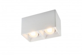DK3035-WH Светильник накладной IP 20, 10 Вт, GU5.3, LED, белый, пластик в Чайковском - chaykovskiy.ok-mebel.com | фото