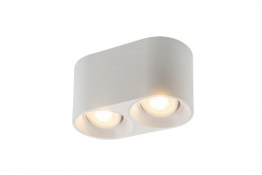 DK3036-WH Светильник накладной IP 20, 10 Вт, GU5.3, LED, белый, пластик в Чайковском - chaykovskiy.ok-mebel.com | фото