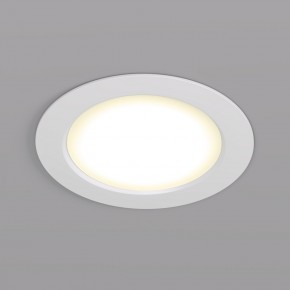DK3048-WH Встраиваемый светильник, IP 20, 7Вт, LED, белый, пластик в Чайковском - chaykovskiy.ok-mebel.com | фото