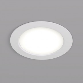 DK3049-WH Встраиваемый светильник, IP 20, 7Вт, LED, белый, пластик в Чайковском - chaykovskiy.ok-mebel.com | фото
