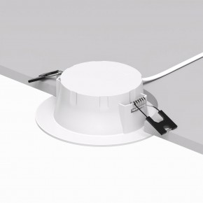 DK3049-WH Встраиваемый светильник, IP 20, 7Вт, LED, белый, пластик в Чайковском - chaykovskiy.ok-mebel.com | фото 3
