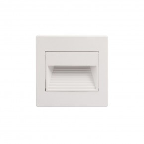 DK3050-WH Светильник встраиваемый в стену, IP 20, LED 3000, 1 Вт, белый, пластик в Чайковском - chaykovskiy.ok-mebel.com | фото 3