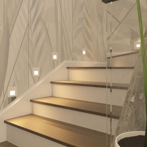 DK3050-WH Светильник встраиваемый в стену, IP 20, LED 3000, 1 Вт, белый, пластик в Чайковском - chaykovskiy.ok-mebel.com | фото 9