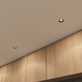 DK3055-BK Встраиваемый светильник, IP 20, 10 Вт, GU5.3, LED, черный, пластик в Чайковском - chaykovskiy.ok-mebel.com | фото 4