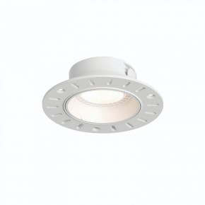 DK3055-WH Встраиваемый светильник, IP 20, 10 Вт, GU5.3, LED, белый, пластик в Чайковском - chaykovskiy.ok-mebel.com | фото 4