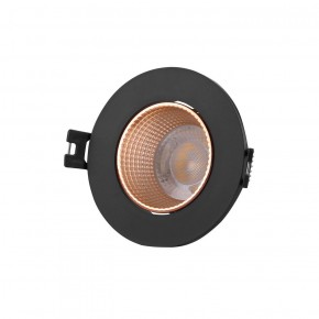 DK3061-BBR Встраиваемый светильник, IP 20, 10 Вт, GU5.3, LED, черный/бронзовый, пластик в Чайковском - chaykovskiy.ok-mebel.com | фото